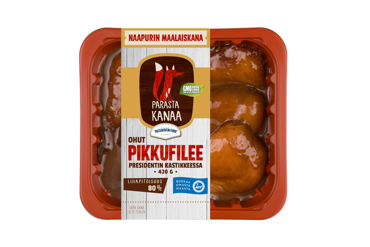 naapurinkana's tweet photo. UUTUUS! Naapurin Maalaiskanan Ohuet Pikkufileet kolmessa herkullisessa maussa: makean tulinen Mango-Chili, raikkaan yrttinen Pesto ja hurmaava Presidentin kastike. Mikä on suosikkisi? #naapurinmaalaiskana #parastakanaa #uutuus #pikkufilee #mangochili #pesto #presidentinkastike https://t.co/5IeNBBhXi2