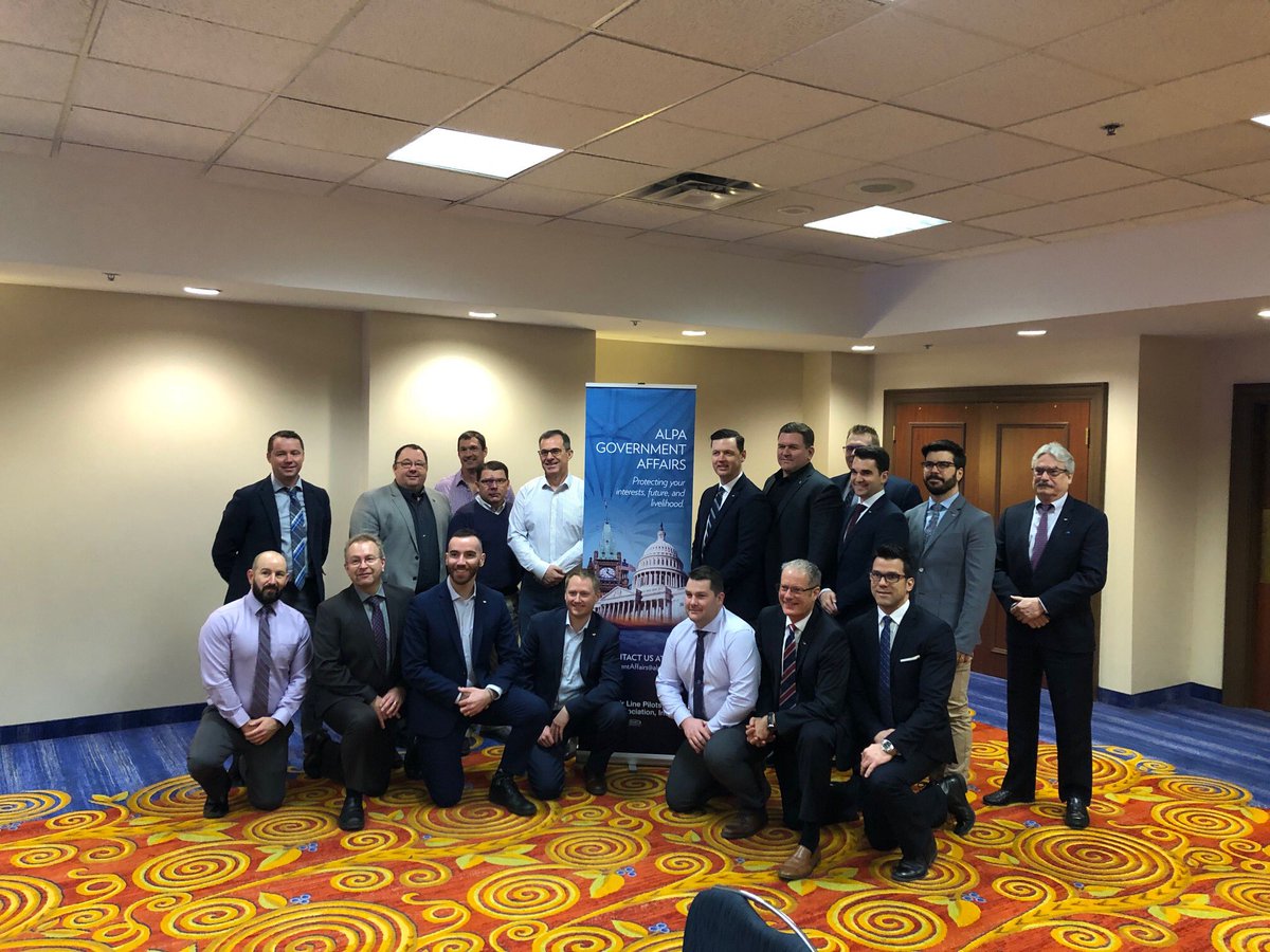 #TrainedForLife <a href="/ALPACanada/">ALPA Canada</a> <a href="/WeAreALPA/">Follow us at @ALPAPilots</a> Group photo at ALPA Canada Board meeting in Ottawa.
