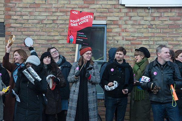 socialistworker's tweet photo. Workers could strike at 74 universities after overwhelming vote

https://t.co/AbowwSJdhM https://t.co/ZEvD0KEhHF