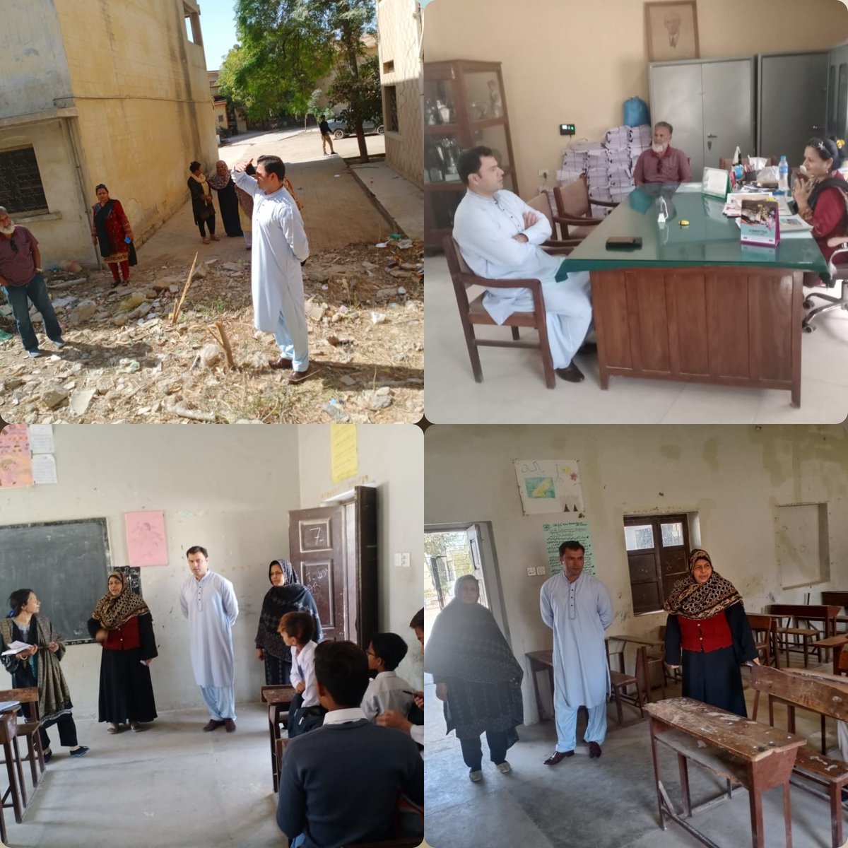 ataurrehmankkr's tweet photo. Held meeting with Principal #GovernmentCollegeforWomensaudabad and #GovernmentBoysSecondarySchoolKhokrapar. There were few administrative issues, will resolve on priority.
#educateournextgeneration https://t.co/EmMrv1EuZn