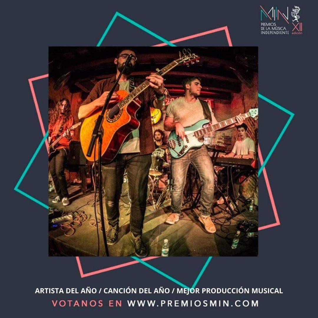 Desde el 27 de enero, hasta el día 10 de febrero, podéis votarnos en los Premios MIN de la Música Independiente, sois vosotros los encargados de votar las candidaturas. Estamos nominados en:
1.- ARTISTA EMERGENTE
2.- CANCIÓN DEL AÑO.
3.- MEJOR PRODUCCIÓN