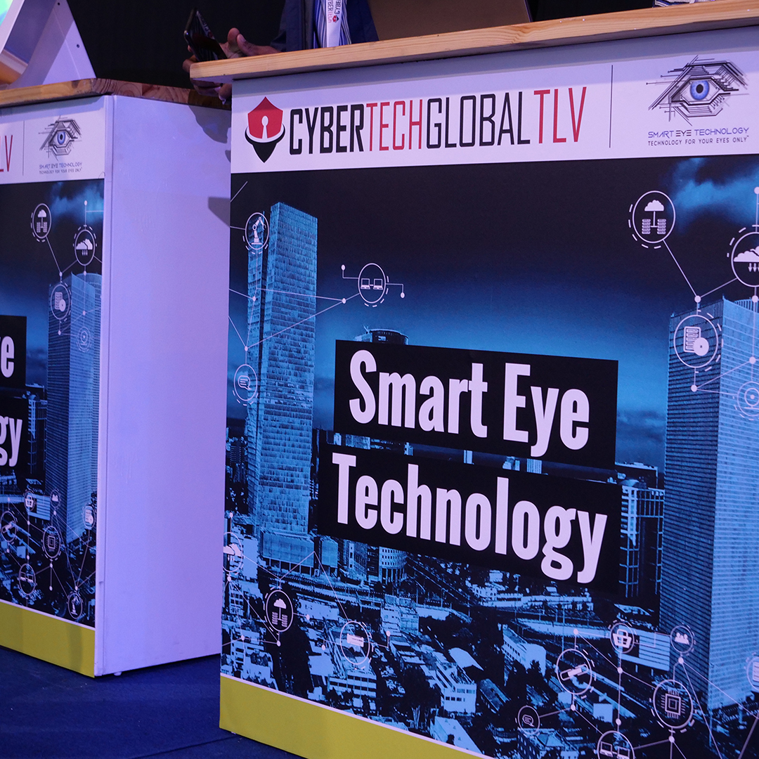 GetSmartEye's tweet photo. We are having a blast at #CyberTech in Tel Aviv! Enjoying spreading the word about Smart Eye Technology, the continuous authentication platform that eliminates unwanted viewers from looking at your screen. Learn more at https://t.co/eVLMeoklYz. #CyberTechGlobal #GetSmartEye https://t.co/dRftTl3Qlq