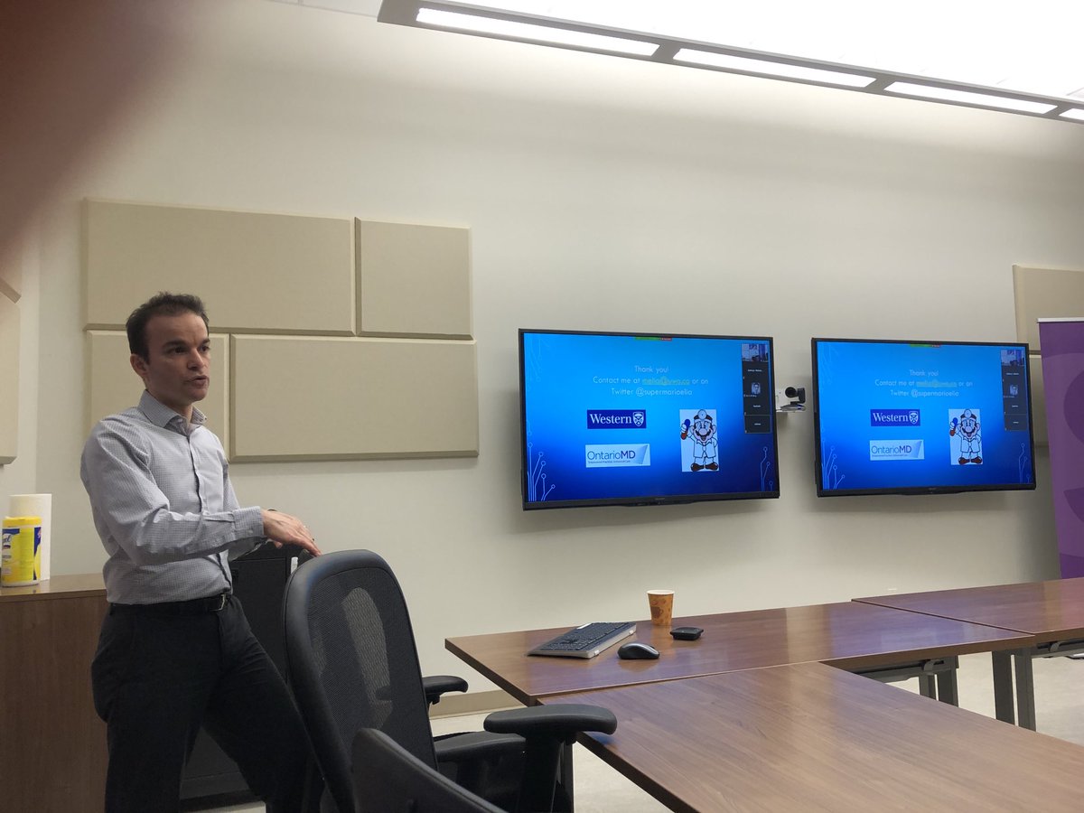 Thanks to ⁦<a href="/supermarioelia/">Mario Elia</a>⁩ for great talk on optimizing your EMR practice. ⁦<a href="/westernuFamMed/">Family Medicine</a>⁩