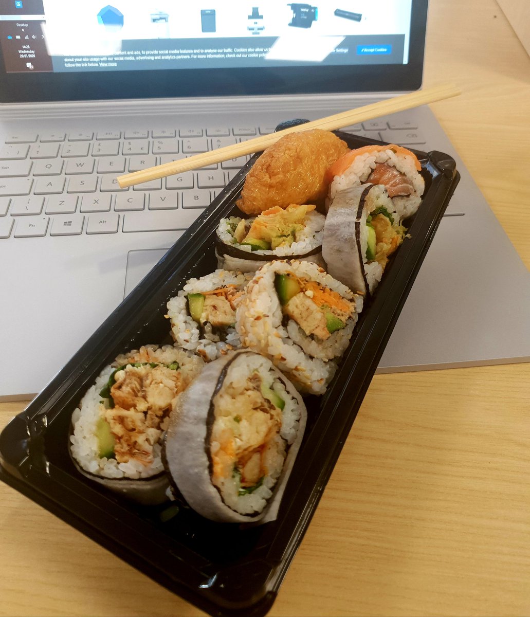So lucky that one of our Japanese colleagues kindly coordinates a lunch order from <a href="/sushicraftUK/">Takayasu Takemoto</a> every couple of months for us 😋
Highly recommend corporate catering services from them. The freshest and finest ingredients with a timely delivery service 👌 #sushi