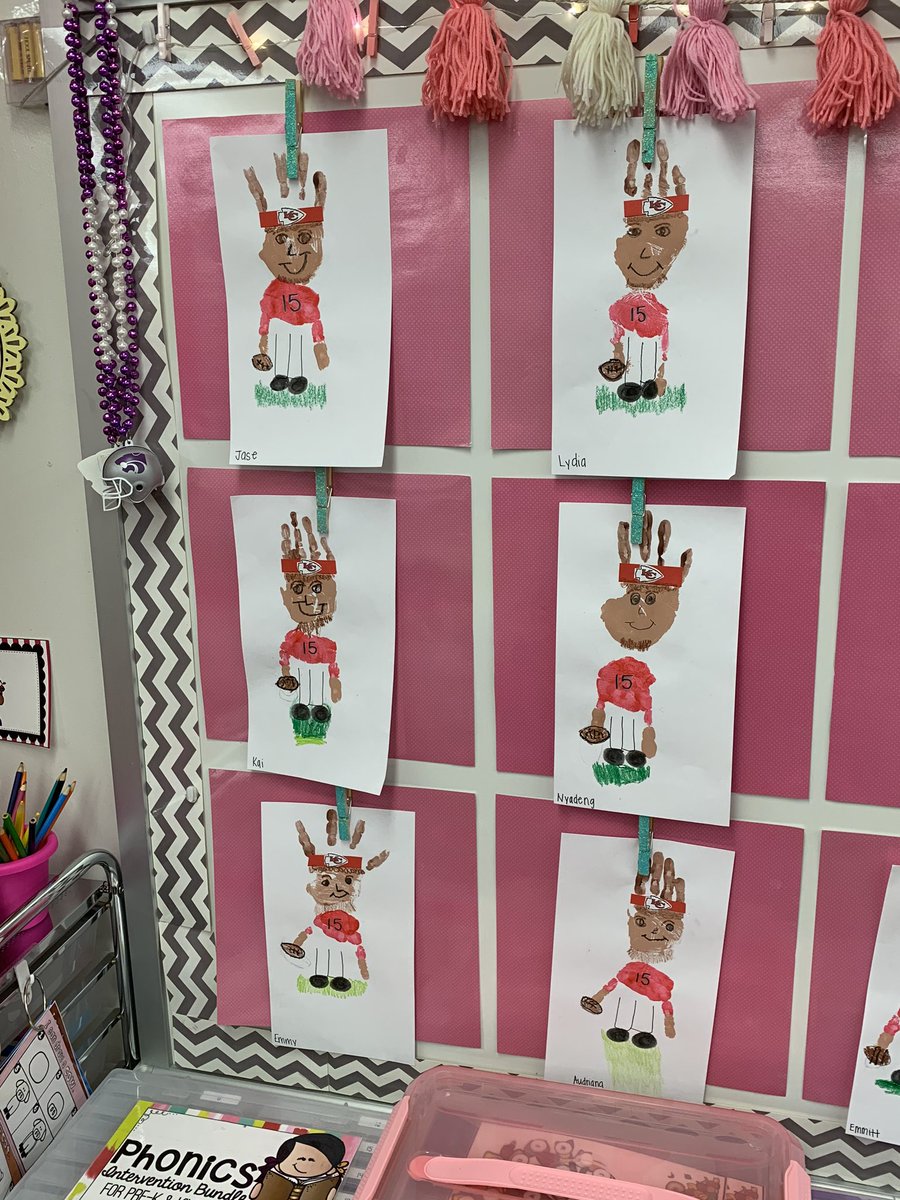 kboos08's tweet photo. Even Kindergartners are loving the Chiefs! 16 Patrick Mahomes in my classroom! #ChiefsKindgom #patrickmahomes @PatrickMahomes @Chiefs https://t.co/jLRFRZ7Gur