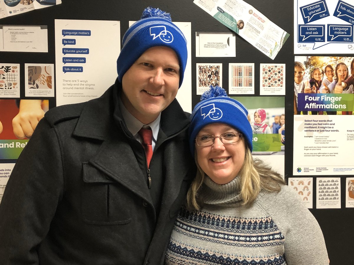 Joining the conversation <a href="/PsHillcrest/">Hillcrest PS</a> with staff and students to eliminate the stigma around our mental health <a href="/kprschools/">KPRDSB</a> #BellLetsTalk