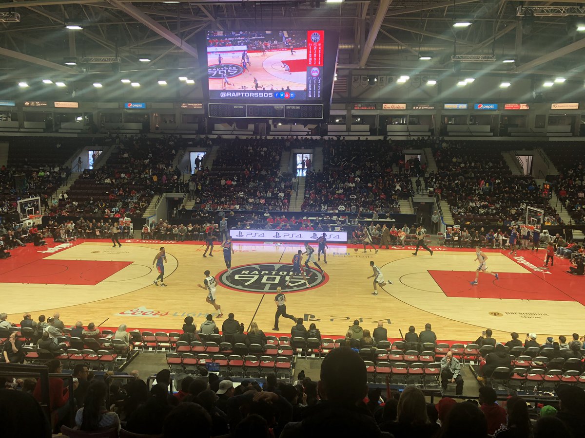 CoutoMr's tweet photo. Enjoying a day at the @Raptors905 game with the @StBernaDPCDSB crew! https://t.co/Ubk9r3tK84