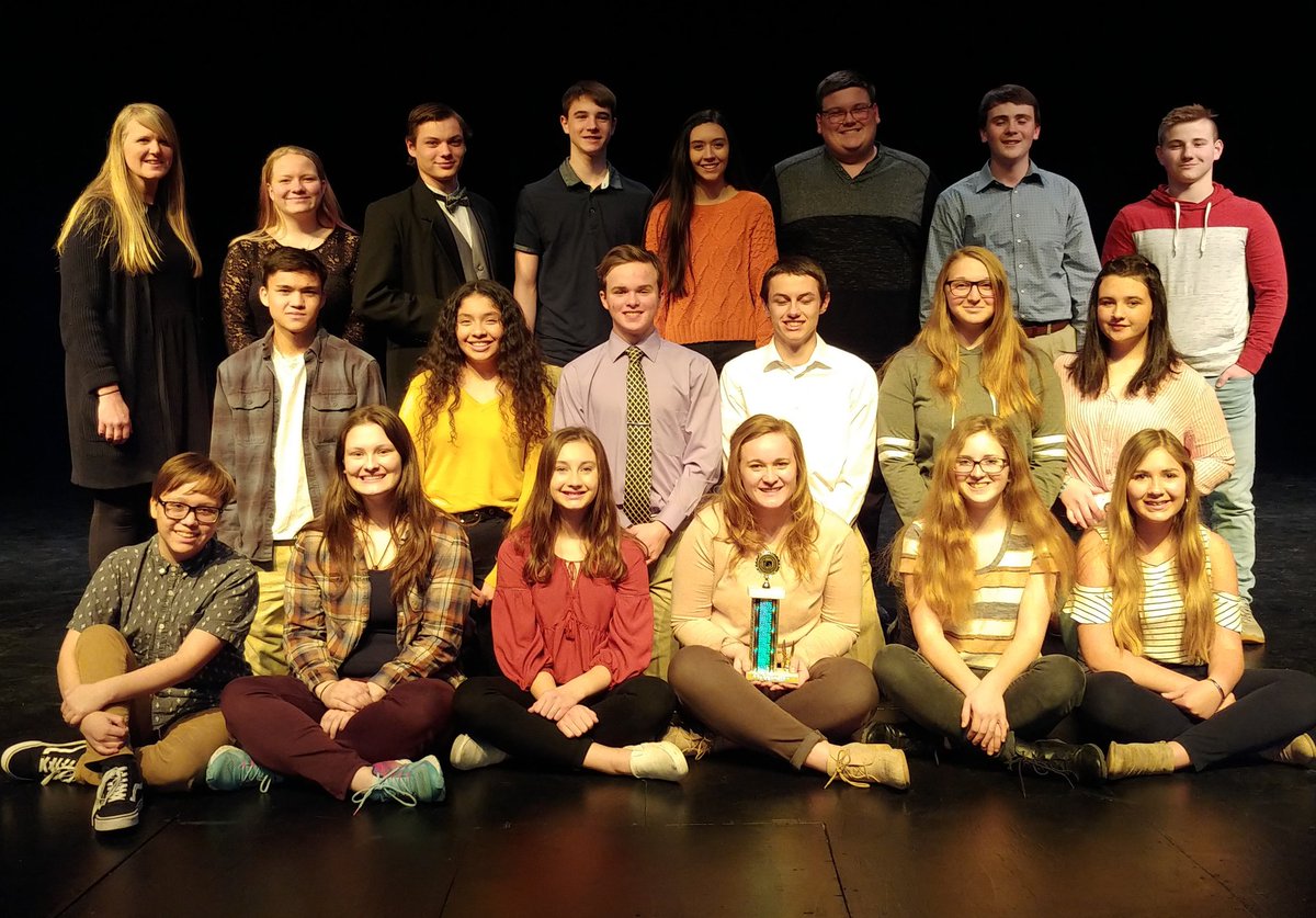 The Fliers are going to State One-Acts! We will perform Saturday, February 8, at 10:15 am at SF O'Gorman. Hope to see you there!