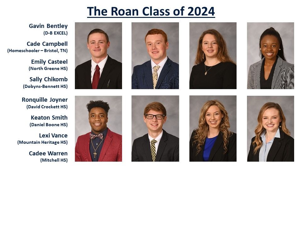 We are excited to announce the Roan Class of 2024! They bring an impressive range of talents, interests, and experiences. We'll share individual profiles of each new Roan Scholar over the next few days - we look forward to introducing them to you!
