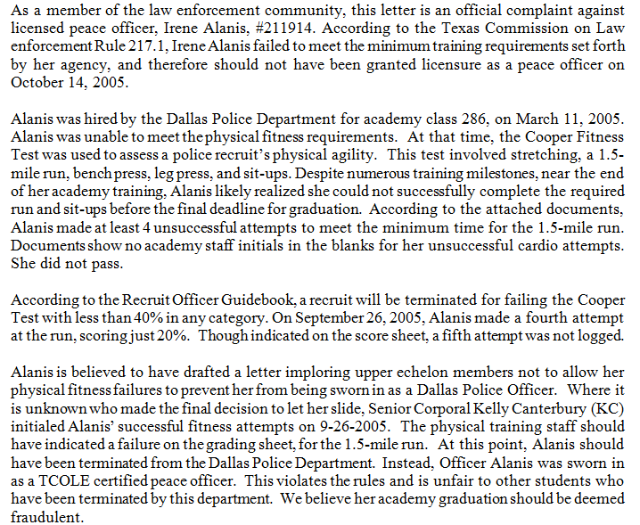 DPD Chief Unaware Academy Commander Defrauding Agency