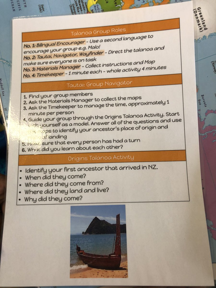 Today at the <a href="/Hillpark_School/">Hillpark School</a> PL we learnt about how we can best help our pasifika students to feel included within our classroom. Activities like this can help every student feel connected and you learn lots about who they are as a person and where they came from. #tapasā