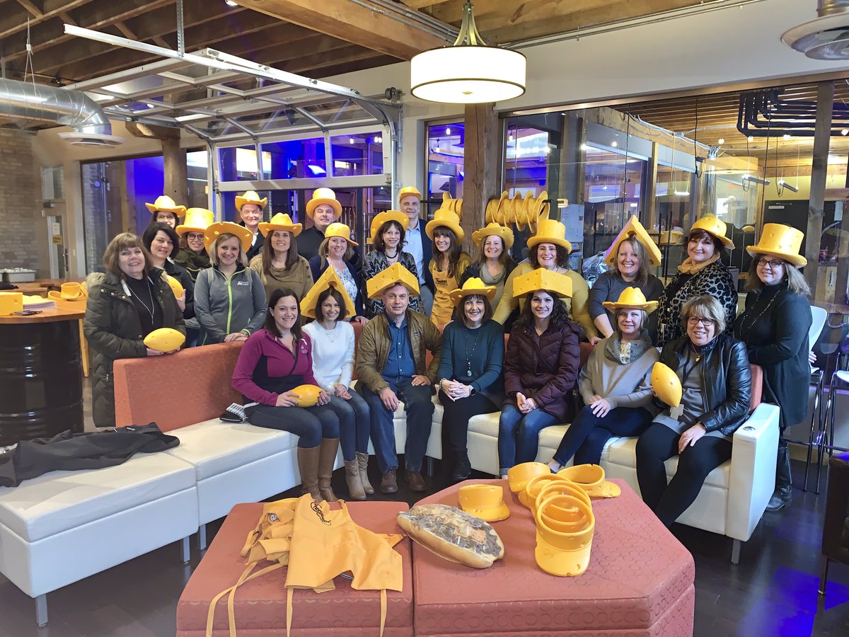NetworkHealthWI's tweet photo. Part of our hometown advantage is supporting businesses that support us. We recently visited @Chzheadfactory to take a tour and do a hands on project. #HometownAdvantage #Cheesehead #WisconsinFirst #ShopLocal #SmallBusiness #Cheese https://t.co/wUxkyMncEj