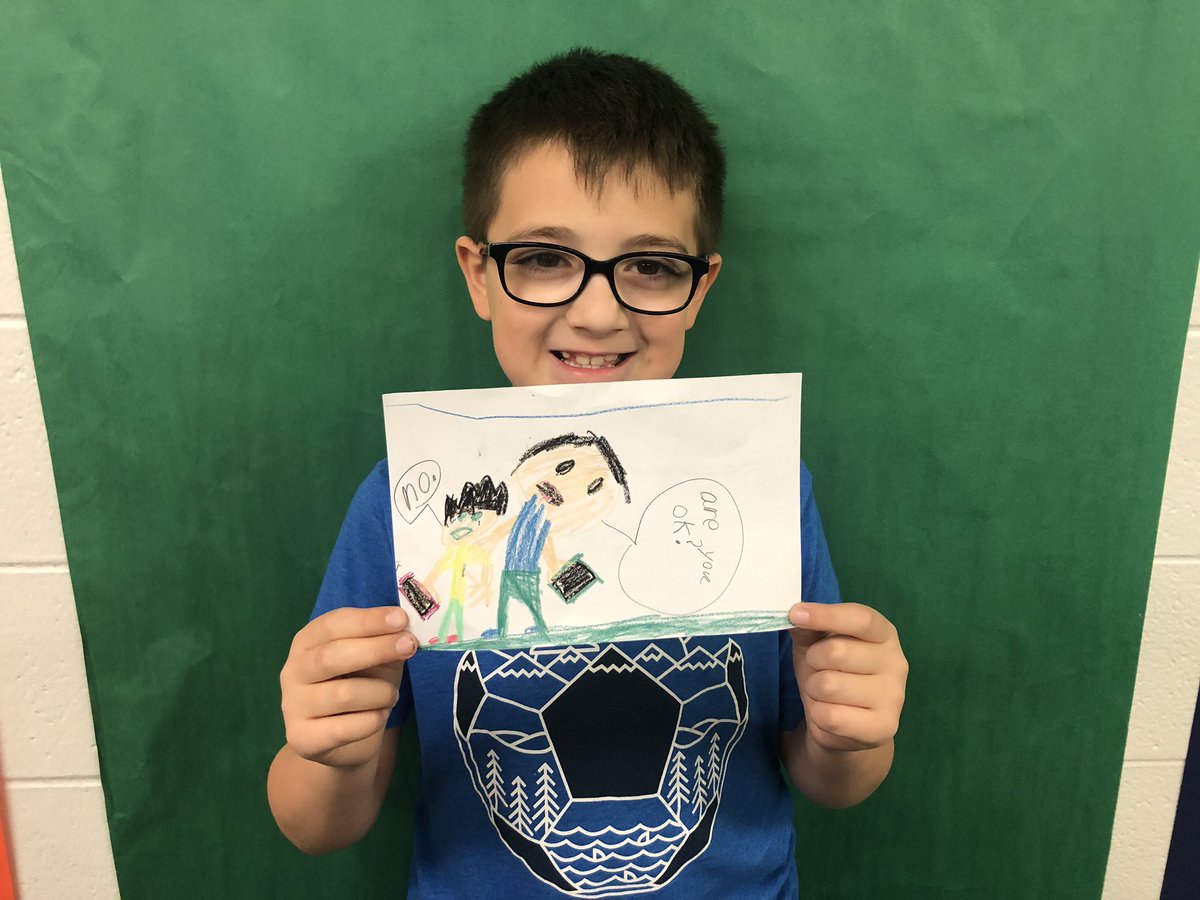 Helping out a friend is a way to be kind!! Celebrating Kindness ☺️ this week <a href="/KohrvilleKISD/">Kohrville Elementary</a>