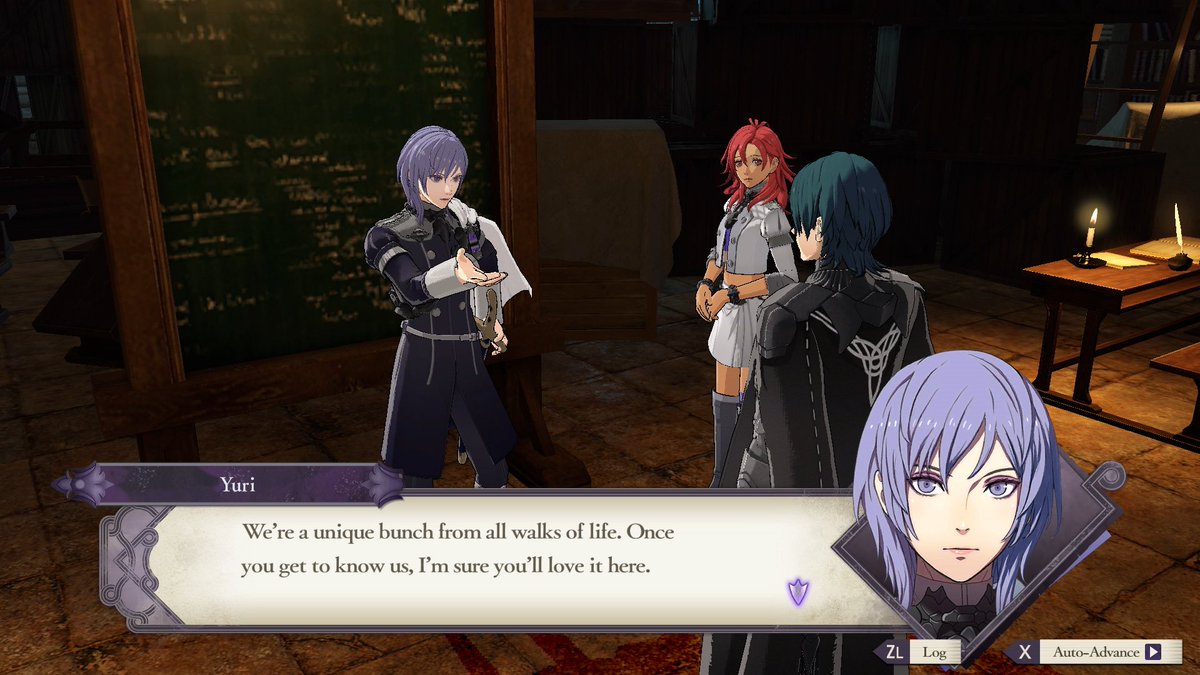 NintendoAmerica's tweet image. Meet Yuri, leader of the Ashen Wolves. A former student of the Officers Academy, he was expelled and forced to move to Abyss. While he’s rough-spoken—underneath his brash exterior is someone who is intensely devoted to protecting the people of Abyss.