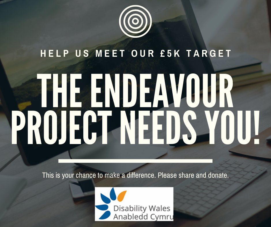 help us meet our £5k target. the endeavour project needs you! this is your chance to make a difference. please share and donate.