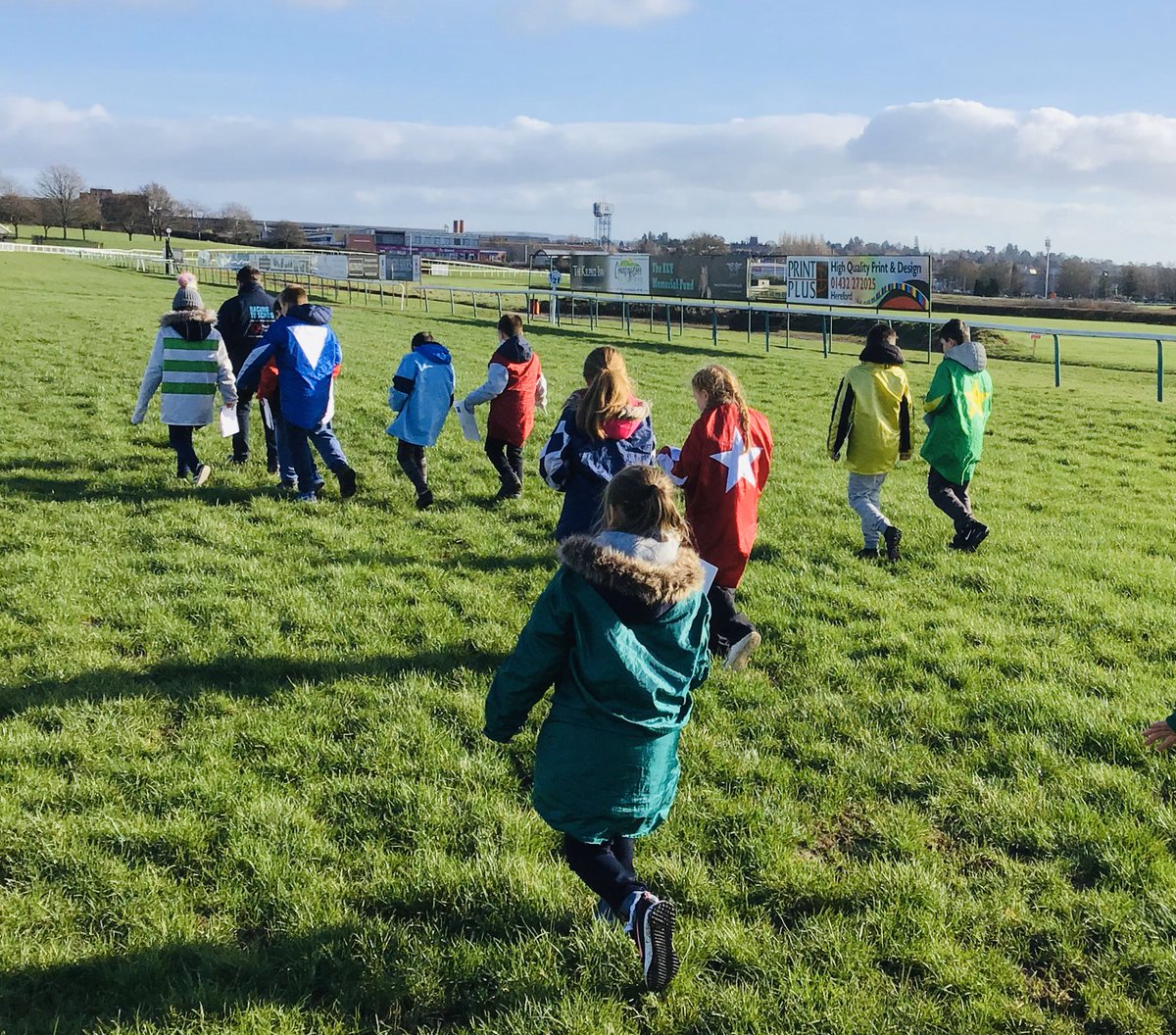 Broadlands_hfds's tweet photo. Year 5: Racing to School Maths Day at the Racecourse. #wonderfulfun #realifemaths #mentalmaths #calculations #realworldmaths #raceingknowledge #VIPaccess #theracecourse #yards #furlongs #flatrace #jumps #steeplechase #leapdistance https://t.co/hJHst4IebJ