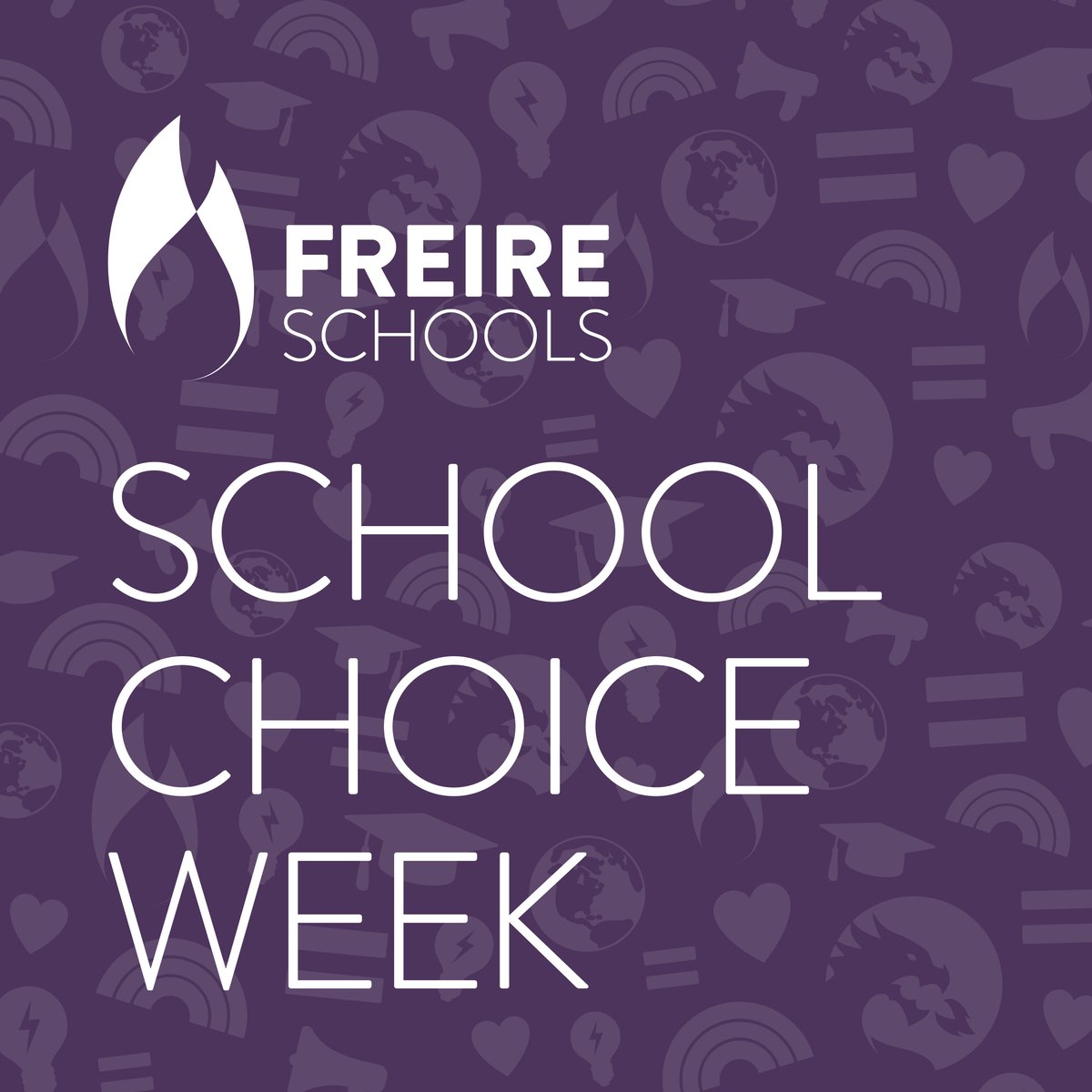 FreireSchools's tweet photo. At #FreireSchools, students advocate for themselves, their choices, and their communities. Being part of our #FreireFamily means empowering our students to be agents for change. 🐲 🔥 #schoolchoiceweek #BreatheFire https://t.co/nmdQi26kK1