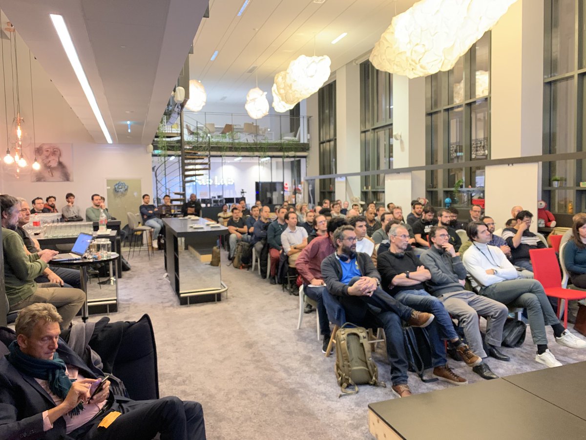 The meetup with ⁦<a href="/gregyoung/">Greg Young</a>⁩ and ⁦<a href="/adymitruk/">Adam Dymitruk</a>⁩ is almost full. Thanks to @Onepoint for hosting it and ⁦<a href="/DDDesignFR/">DDDFR 🤘</a>⁩ and #BDDParis to agreed to do it in such a short time. Thanks ⁦<a href="/tpierrain/">use case driven</a>⁩ and ⁦<a href="/brunoboucard/">brunoboucard</a>⁩ ;-)