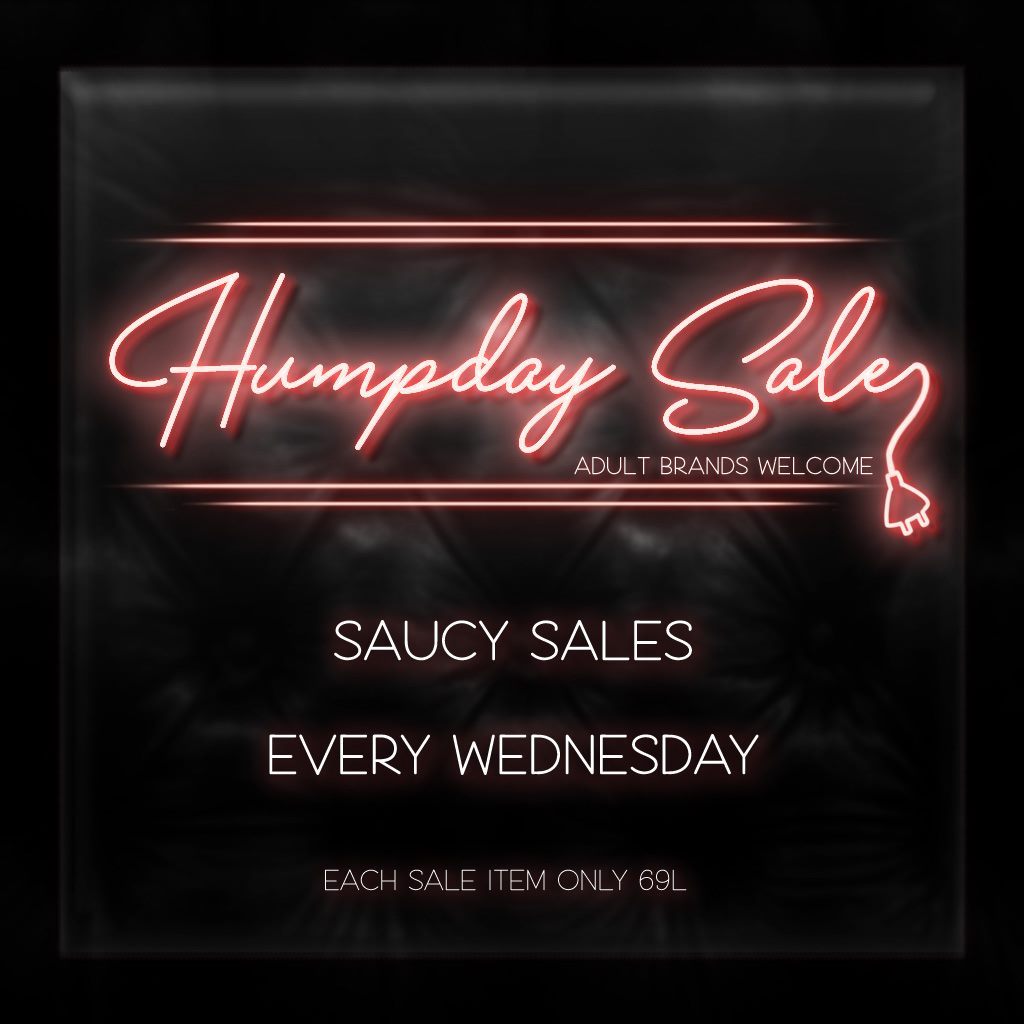 mainstoresl's tweet photo. HUMPDAY SALE SL – 29th of January 2020 #secondlife #sl #mainstoresl https://t.co/izIRGHlEe0 https://t.co/YkB6TLVg5w