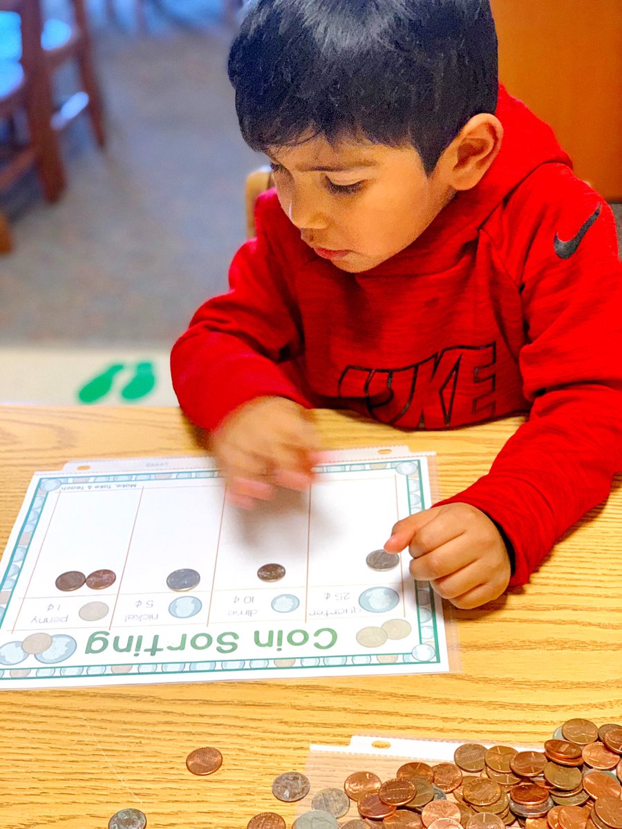 RCPS_EarlyLearn's tweet image. Coin Sorting In Preschool
#coinsorting #earlymath #countwithme