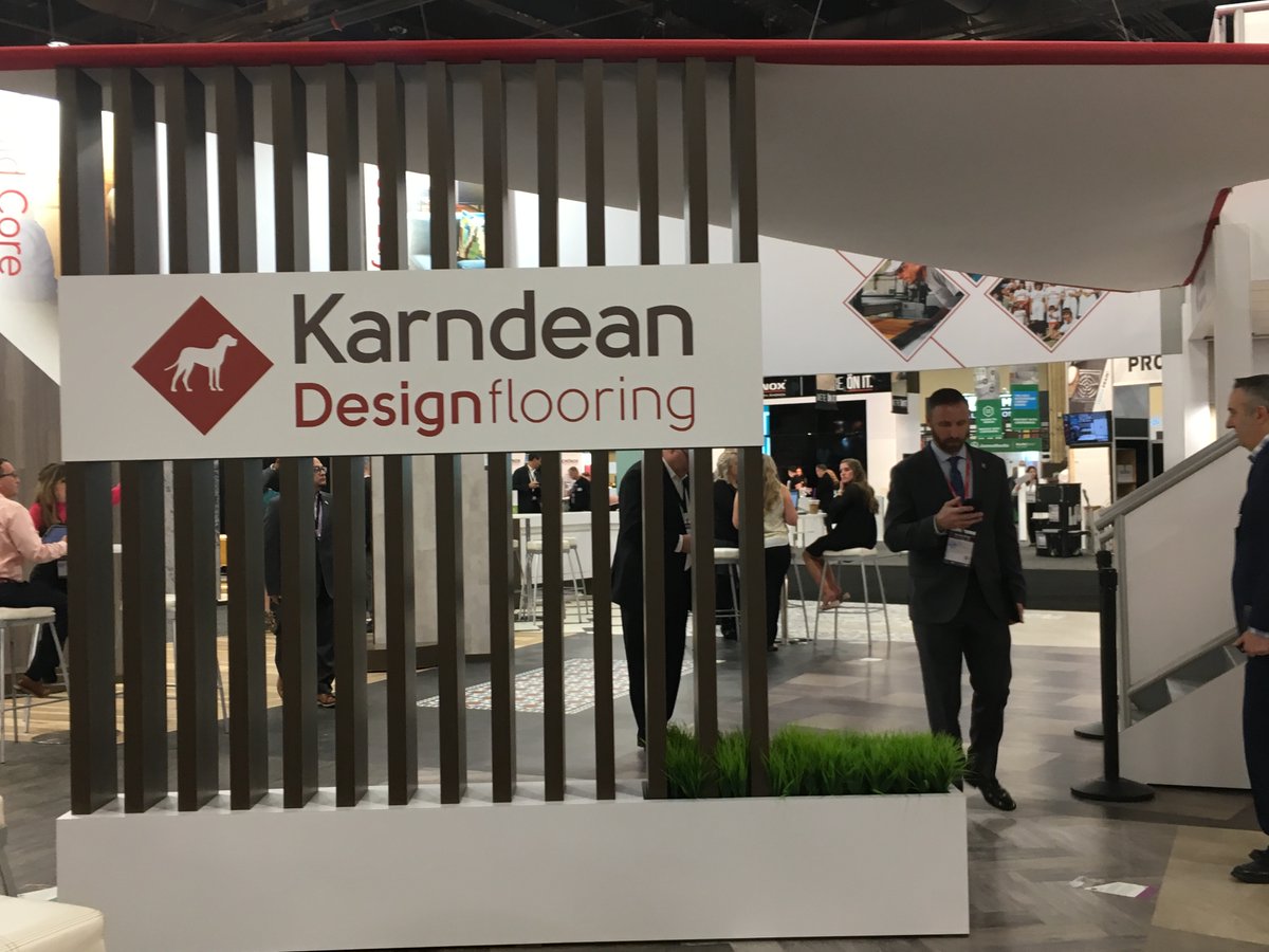 karndeanUSA's tweet image. Attending @TISEevents? Be sure to visit us in booth 4507 to see our latest product introductions - from patterned stones to marble-inspired rigid core! #TISE2020 #LVT #SeeFlooringDifferently