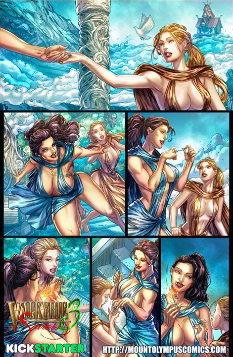 mtolympuscomics's tweet image. We are only a few hours in and already at 10K!!! Stretch goals coming later today! Check out some of the sexy interior art by Donny Hadiwidjaja and Sean Lee! Link in the profile. #sequentials #comicbookart.