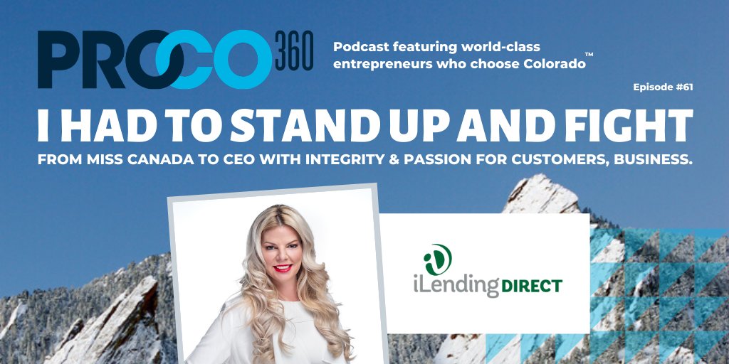 iLendingDIRECT's tweet photo. Our CEO has a unique story that shapes our company culture and core values. Learn more about @iLD_Nancy  and iLendingDIRECT on the @ProBusinessCO podcast: https://t.co/VrUPhaOSPA #WomenInBusiness https://t.co/RqBpNOUKhy