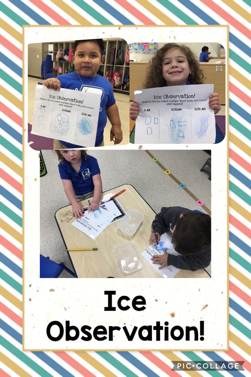 Our Pre-K students from Ms. Adams's class LOVED investigating ice! <a href="/KPatinTEACH/">Kacy Patin</a> <a href="/AdamsMichlynn/">Michlynn Adams</a>