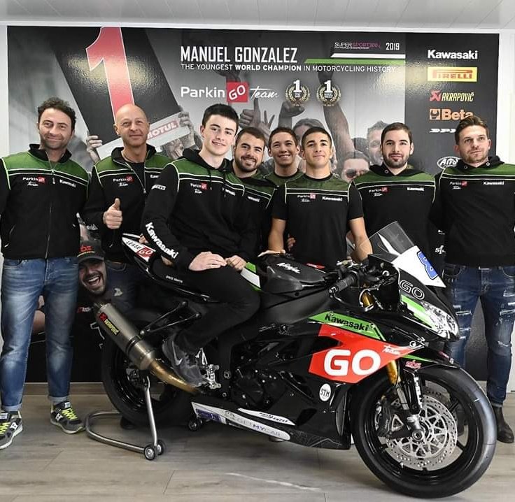 18ManuGonzalez's tweet image. New year, new category, new goals, same team and the same desire to work  💪🏼🛠️  @ParkinGO_ @WorldSBK #presentation #2020NewYear #worldssp #600cc #GASChamp