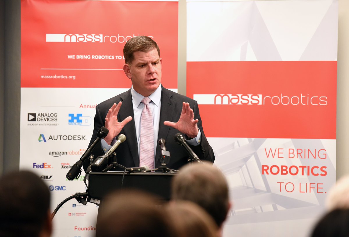 .<a href="/MassRobotics/">MassRobotics</a> is a great asset to the @CityofBoston. They’re nurturing local talent and attracting innovators from around the world to bring their talent here. 

Thank you for having me at the ribbon-cutting of your newly renovated building.