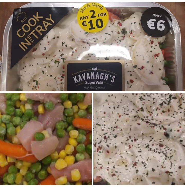 Prepared in store our NEW cook in the tray 'Chicken Bake' €6.00

Part of our 2 for €10 Prepared By Our Butcher Range.

#CookInTheTray #PBOB #ChickenBake #SuperValu