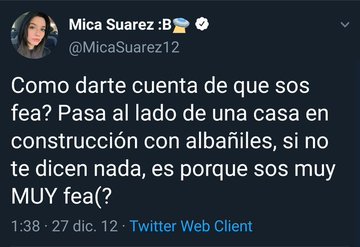 thruelr's tweet photo. me encanta como mica suarez se sumó a un odio masivo contra jb por supuestas cosas q hizo en su pasado con tal de encajar y q la alaben píxeles, pero ella tuvo un pasado xenófobo, racista y misógino por el cual nunca se disculpó y no la veo arrepentida x eso, en fin la hipocresía https://t.co/MwHJ3I6xvb