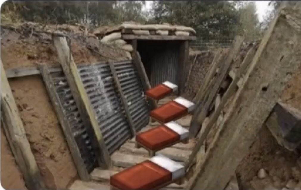Don’t forget to put your beds down so you can respawn in the trenches in World War 6