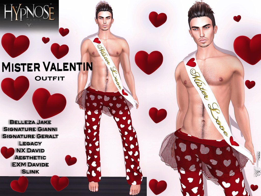 mainstoresl's tweet photo. HYPNOSE - Mister Valentin and Miss Valentine Outfits at Mainstore #secondlife #sl #mainstoresl https://t.co/L50TKh2RKV https://t.co/4k5vsP56nL