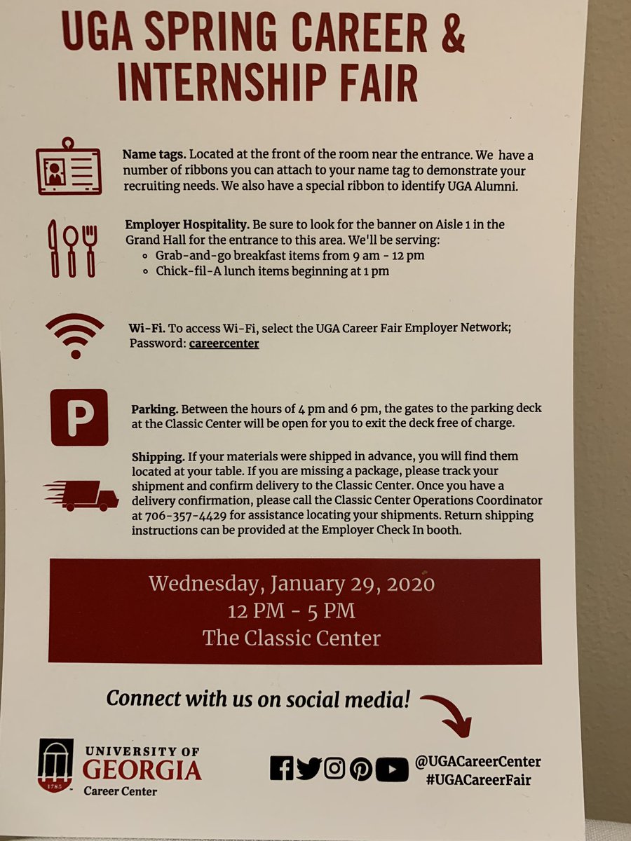 Meeting great next gen talent today at <a href="/universityofga/">UGA</a> career and internship fair...building the talent pipeline for <a href="/VMware/">VMware</a>  careers.vmware.com