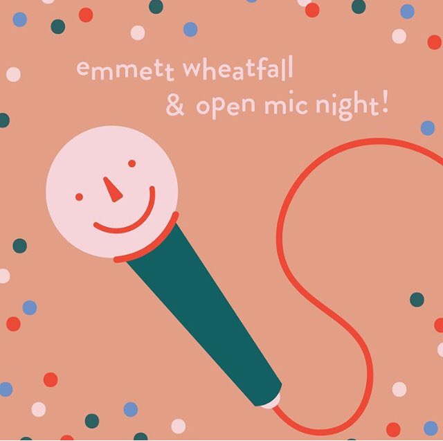 PathosLitMag's tweet photo. The Emmet Wheatfall and Open Mic night is coming up! February 20th- mark your calendars! Check out the link below for more information! 
https://t.co/IbLeSGKWp4 https://t.co/MdxAaCrXSA