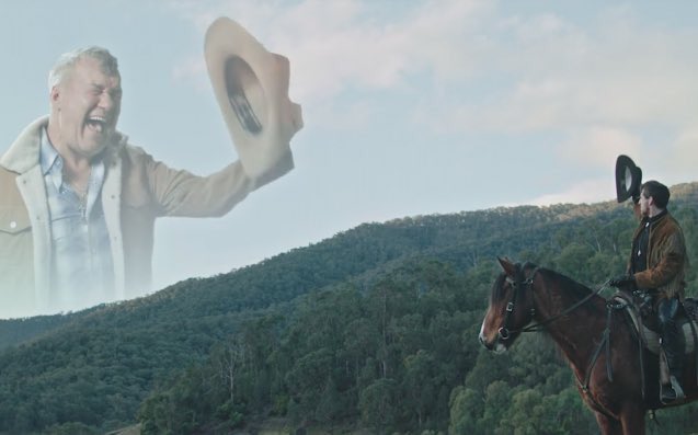 живопись эхо в гора. эхо в горах. кричит в горах.