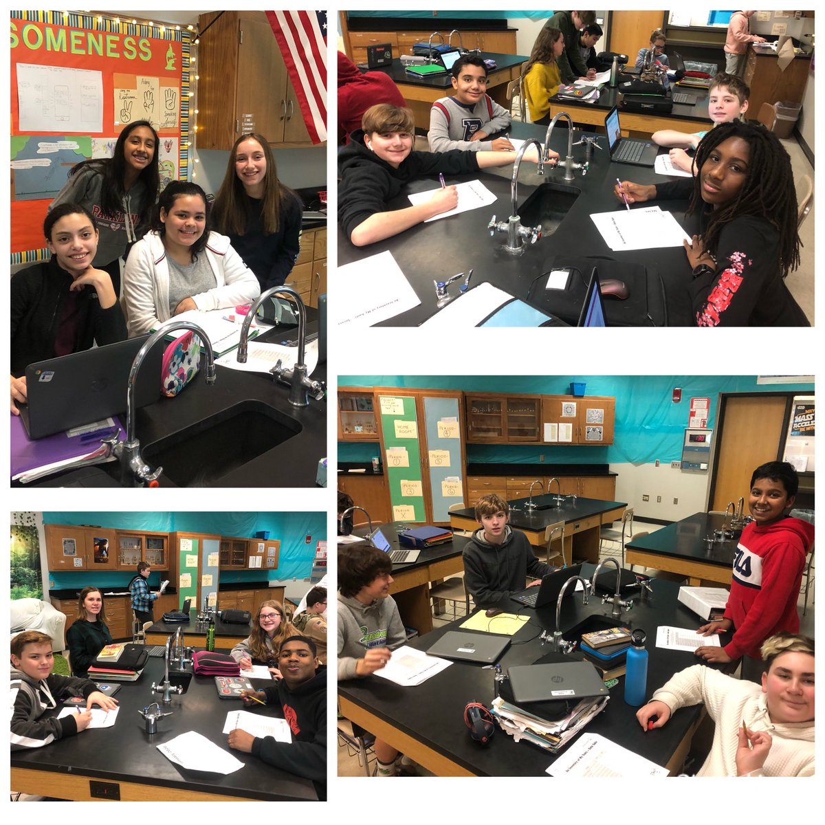 We started our unit on genetics and heredity by exploring the genetics traits our fellow students had.