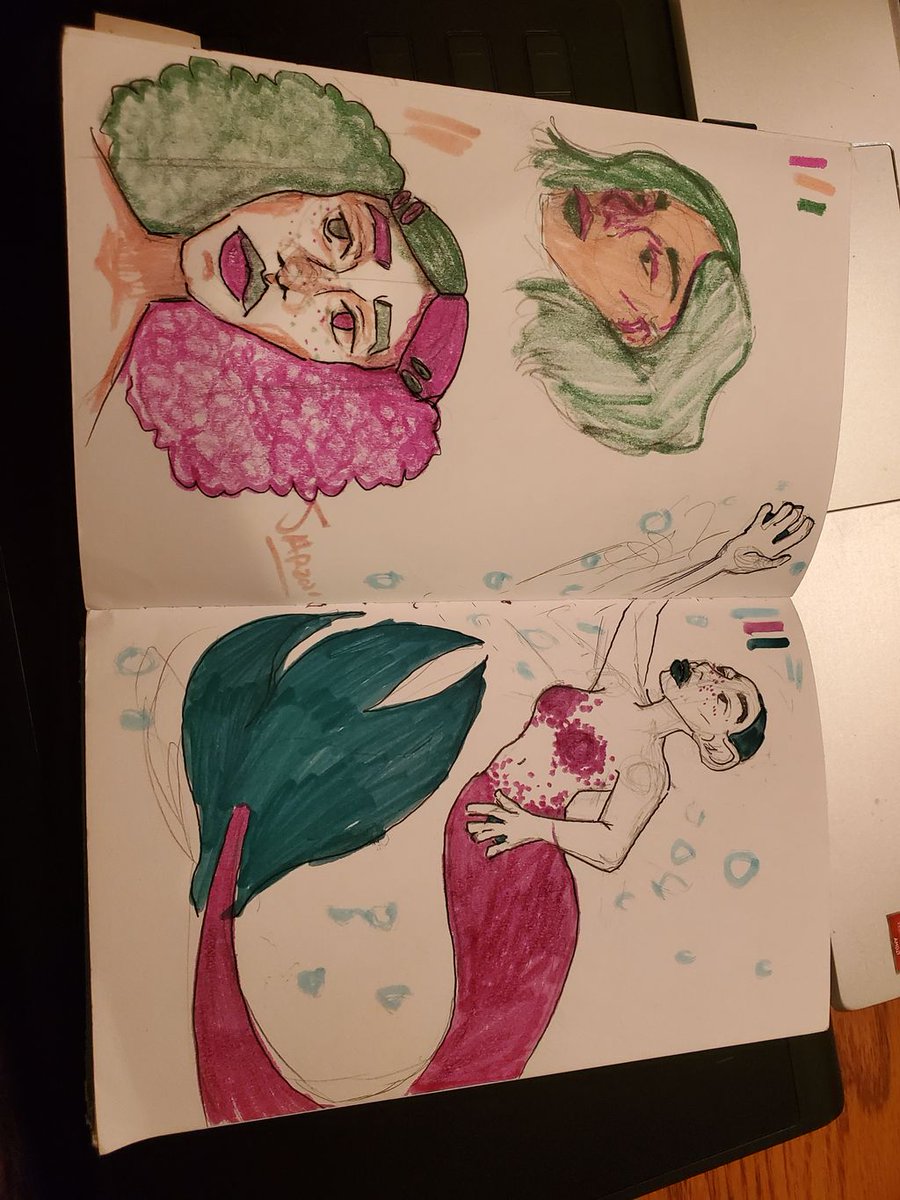 ah_sohn's tweet photo. Ty boring chem class and dying kini markers
#art #drawing #traditionalart #doodle #sketch #conceptspread #aspiringartist #artist #digitalart #illistration #creative #arte #myart #artoftheday #sktechbook #originalart #mermaid https://t.co/nouxgC60C3