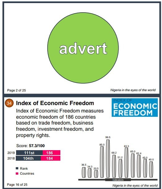 A prototype of the main report.