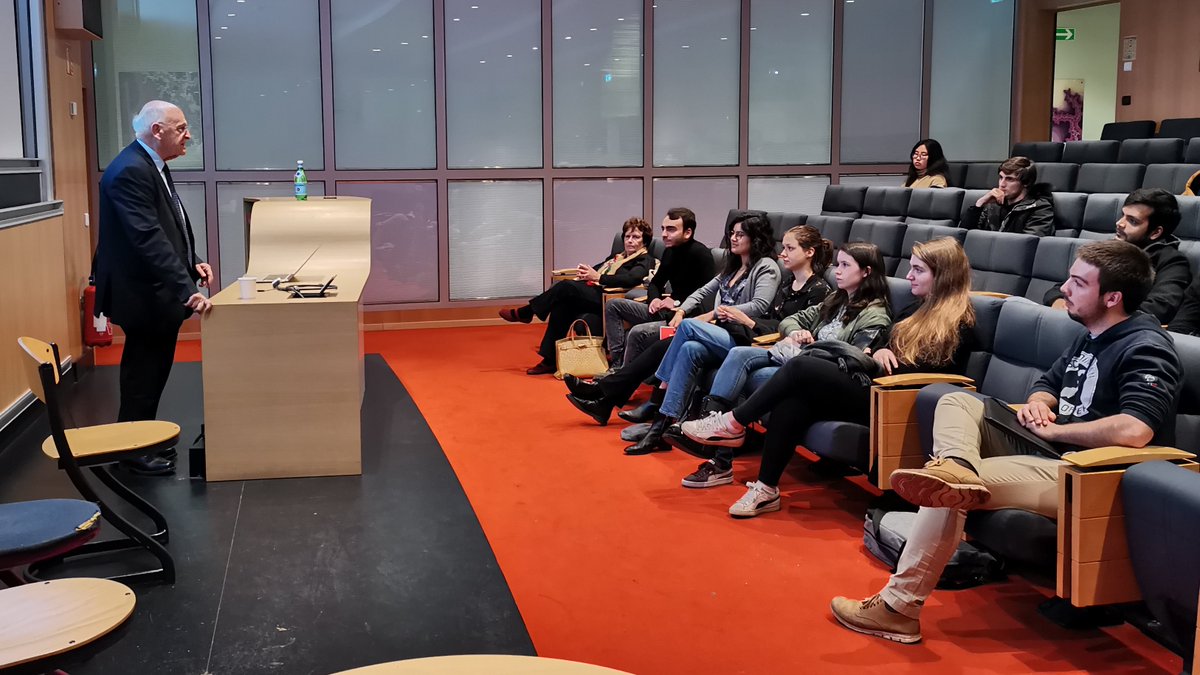 PolytechniqueI1's tweet image. Michel Goldberg, world expert in protein biochemistry and former scientific director of the Pasteur Institute, came today to present the Weizmann Institute at Polytechnique.
Many thanks to him for the time he dedicated to the TechTrip!