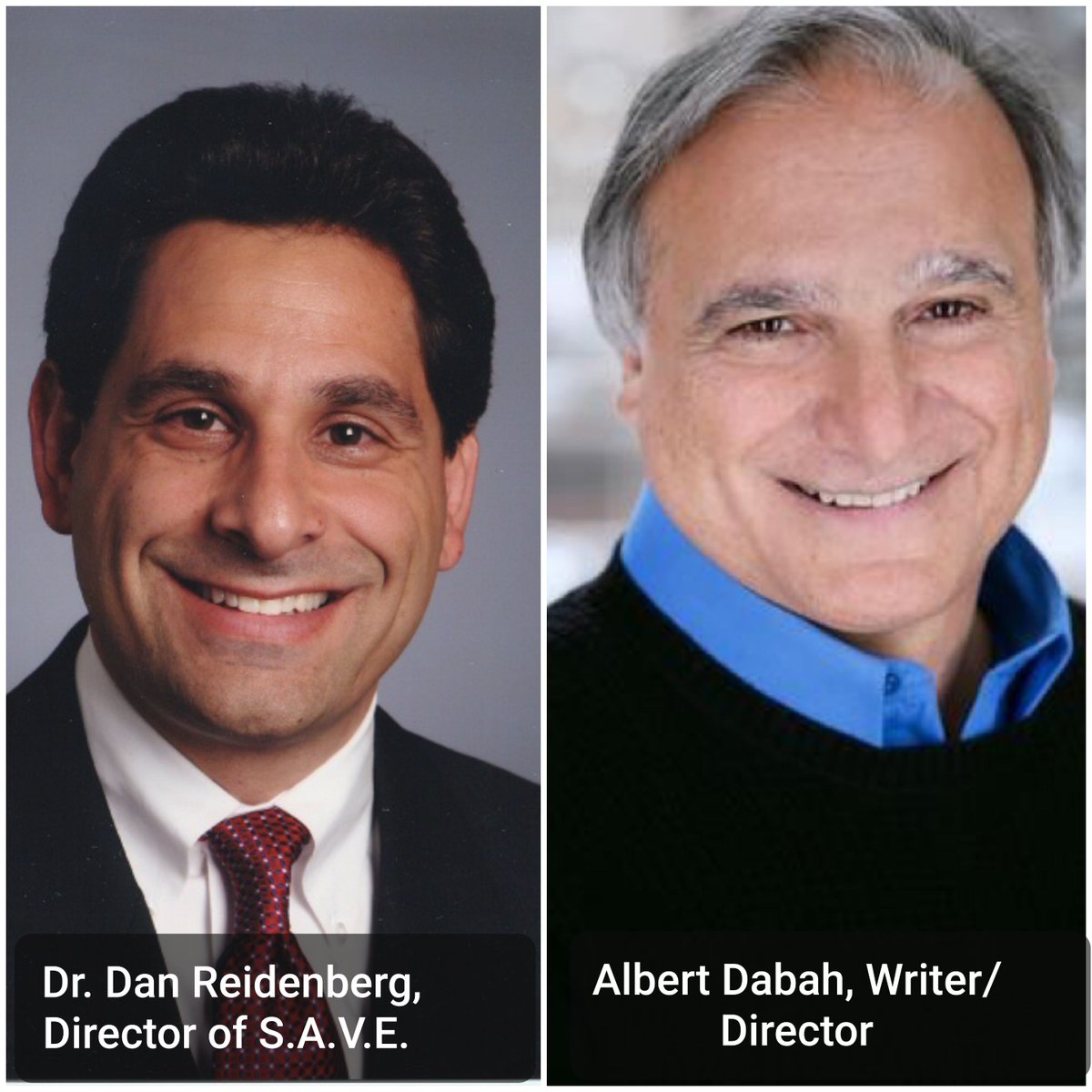 Join us May 3rd at 5 pm for our NYC theatrical release of Extra Innings! Discussion will follow between writer/director Albert Dabah and Dr. Dan Reidenberg, director of S.A.V.E., our fiscal partner. You can get your tickets now at symphonyspace.org/event/234603/F…