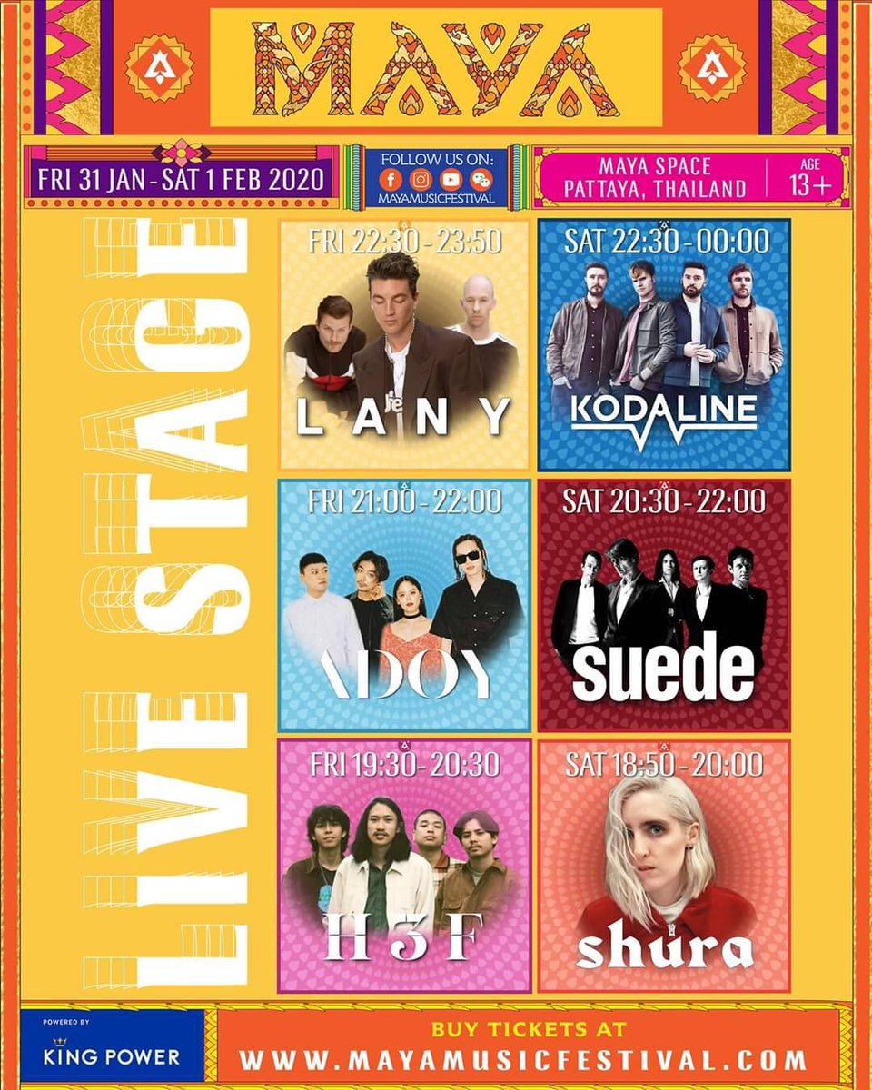 kaimookgiggle's tweet image. ขายบัตร MAYA (GA 2 days) 10 ใบ ขายใบละ 3300 บาท จากราคาเตม 3700 บาท ขาดทุนไปเลยจ้า ขายแบ่งได้ค้าบ ต่อรองราคาได้น้าาา
#MAYAMusicFestival2020 #mayafestival #maya2020 #mayamusicfrstival