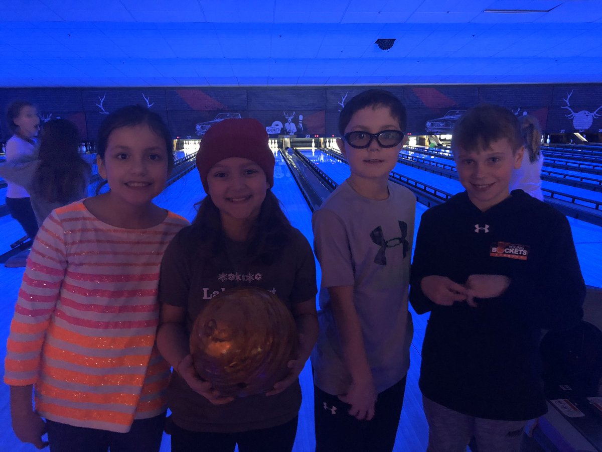 We’re bowling...and thinking about force and motion. #sheridanshines
