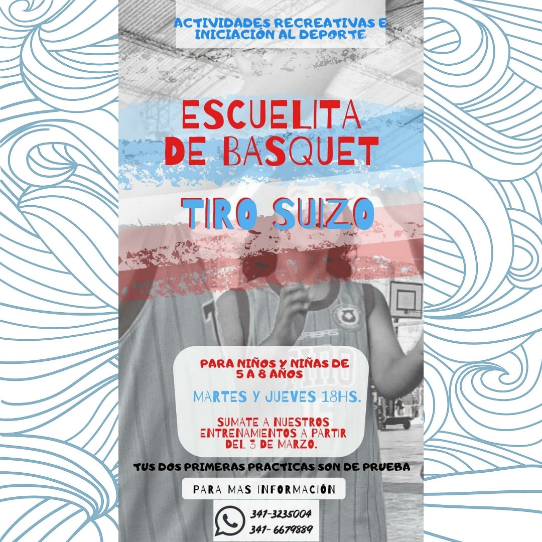 Éste 3 de marzo comienzan las prácticas de la categoría Escuelita. Vení a divertirte y a pasar un buen rato