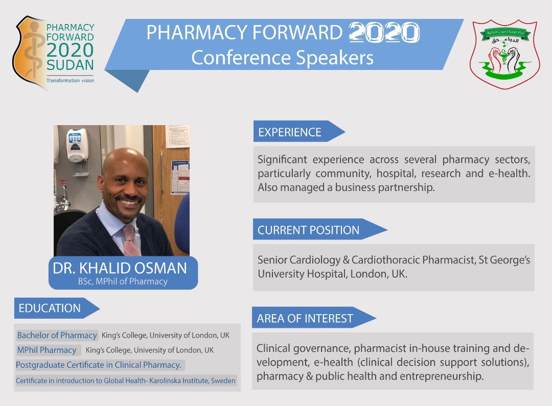 SudanPhCC's tweet photo. Central Committee of Sudanese Pharmacists
Strategic planning & pharmaceutical policies office
Pharmacy Forward 2020 Conference
1st-2nd February 2020
#PharmacyForward2020
#Futureprospective
#حنبنيهو https://t.co/2XyZeHQlaE