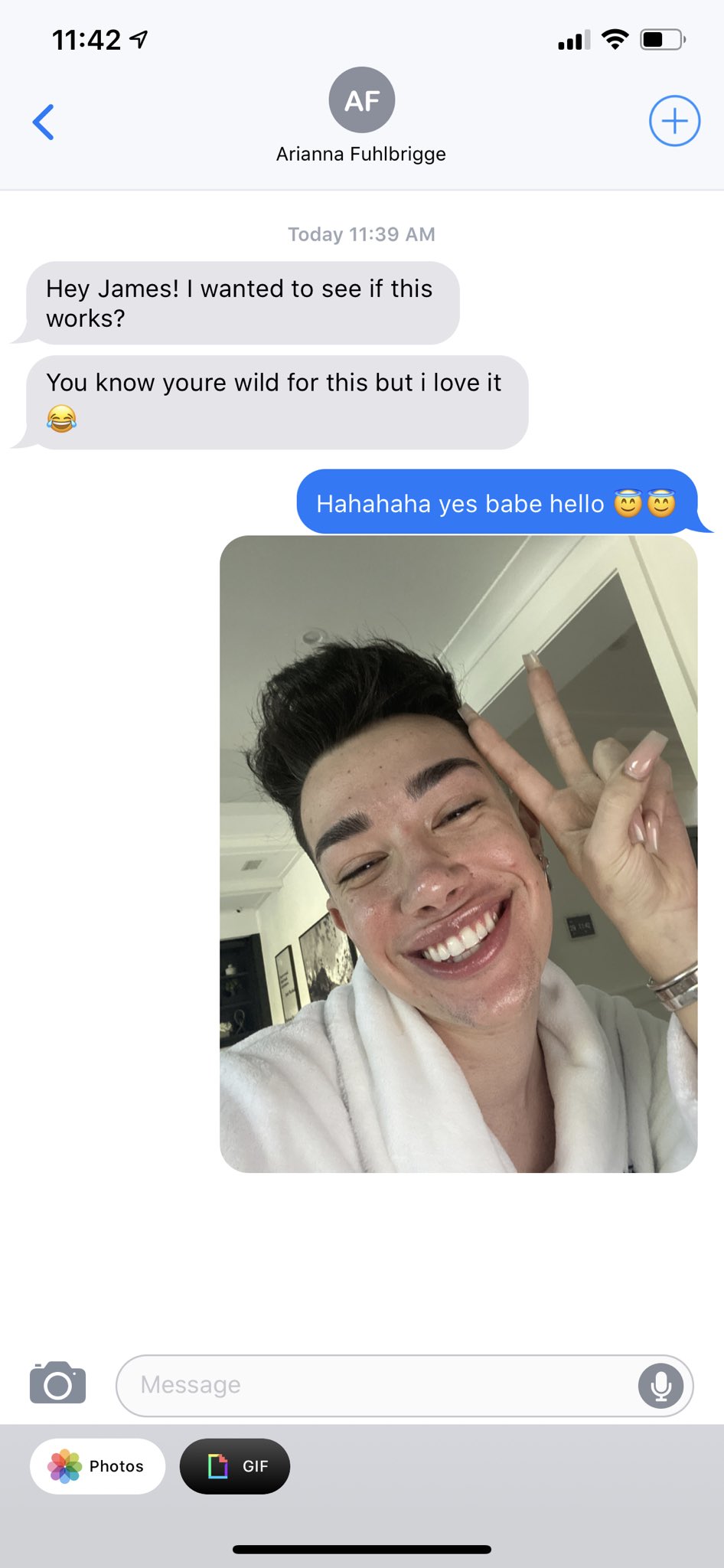 James Charles on X: forgot to post this here from yesterday