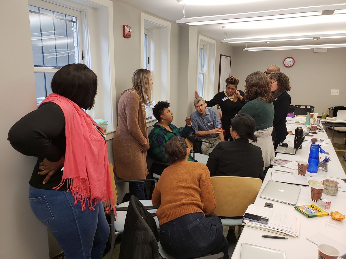the_equitylab's tweet photo. Debating school integration with #DC education leaders at our January #SeedingDisruption convening. Apply now to join our next fellowship cohort! https://t.co/wXDRfmnhLD https://t.co/NaFIDe5ITs