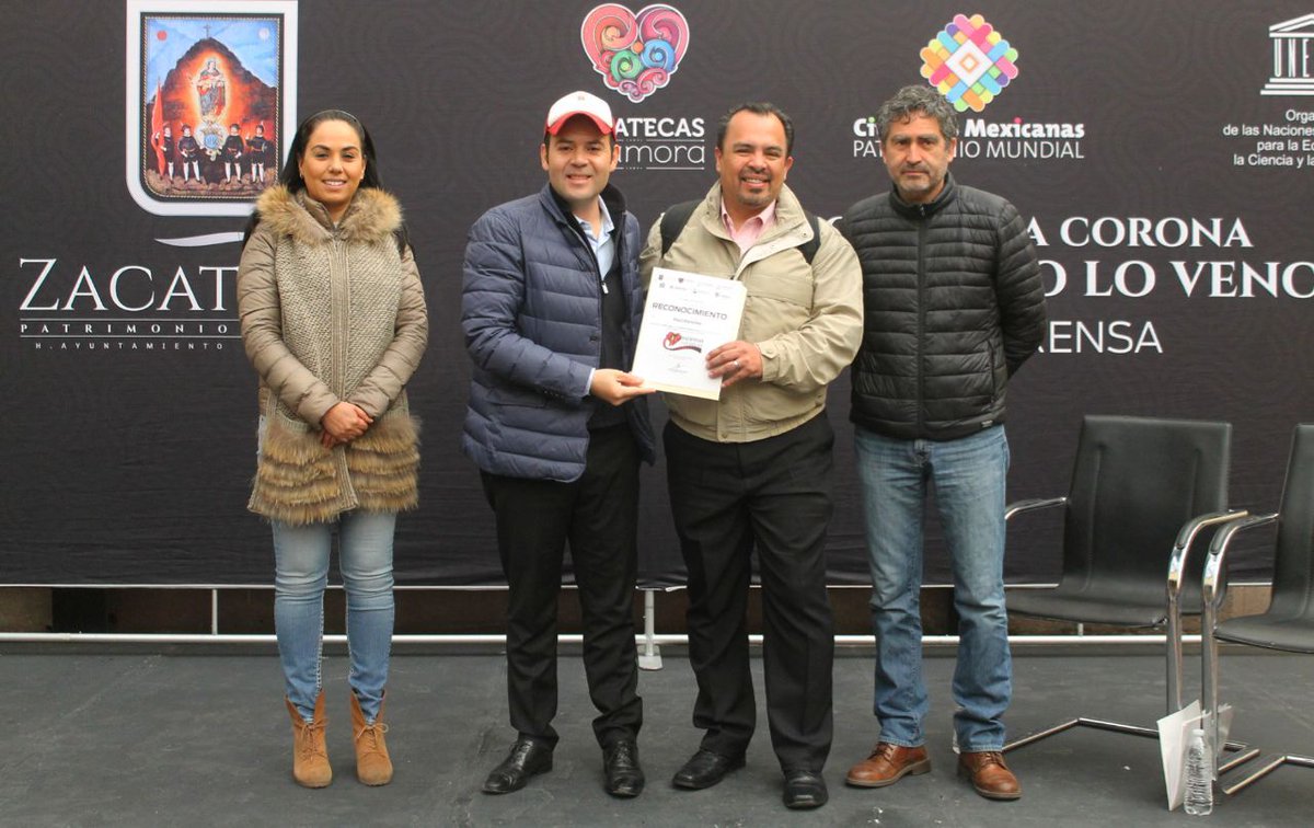 AyuntamientoZac's tweet photo. Con un balance positivo, el alcalde @UlisesMejiaH_ informó de los principales resultados de la primera edición del #FICZAC que nos ayudarán a impulsar el séptimo arte en #LaJoyaDeLaCorona ¡Nos vemos en la segunda edición!🎬 https://t.co/ud1xf8OYyc