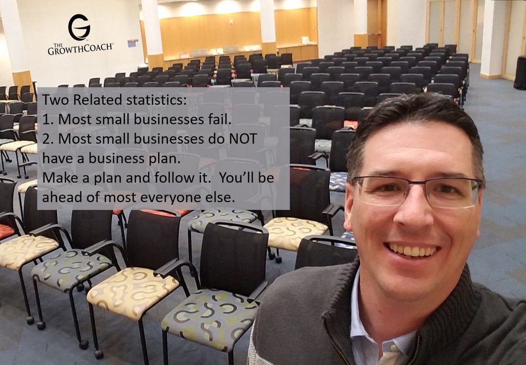 Do you have a business plan?
Why not?